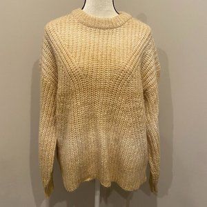 A New Day Thick Knit Crew Neck Women's Sweater Size Large # 0518